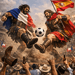 Two Goliaths, One Ticket to the Final Goliath France vs Spain