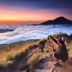 Buiten het Strand: Een Exclusief 5-Daagse Ontsnappen naar Bali Vulkanische Wijngaarden en Eco-Retraites Mount Batur Sunrise