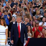 🇺🇸 Back to 1776: Trump’s Constitutional Gambit and the Quest for a Freer America U.S. President Donald Trump and first lady Melania Trump arrive for the "Salute to America" event during Fourth of July Independence Day celebrations at the Lincoln Memorial in Washington